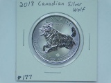 2018 CANADIAN SILVER WOLF BU