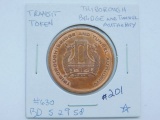 TRIBOROUGH BRIDGE & TUNNEL AUTHORITY TOKEN (SCARCE) BD S 29 SD