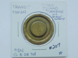 RHODE ISLAND TURNPIKE & BRIDGE AUTHORITY TOKEN NEWPORT BRIDGE G B 28 SD