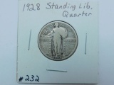 1928 STANDING LIBERTY QUARTER VF