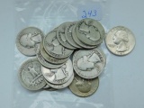 21 DIFFERENT WASHINGTON QUARTERS 1934-45