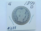 1899O BARBER QUARTER G