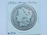 1892O MORGAN DOLLAR VG