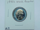 1970S WASHINGTON QUARTER (NICE TONING) PF