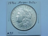 1896O MORGAN DOLLAR (RARE GRADE) BU