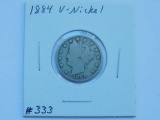 1884 V-NICKEL (SEMI KEY) G