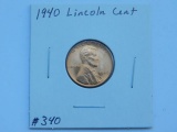 1940 LINCOLN CENT BU RED