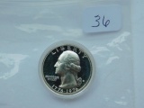 1976S SILVER WASHINGTON QUARTER PF