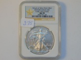 2014(W) SILVER EAGLE NGC MS70 EARLY RELEASES
