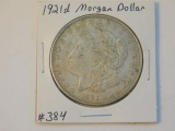 1921D MORGAN DOLLAR XF