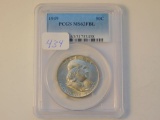 1949 FRANKLIN HALF PCGS MS63 FBL