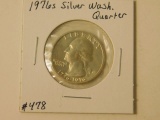 1976S SILVER WASHINGTON QUARTER BU