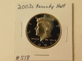 2003S KENNEDY HALF PF