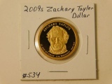 2009S ZACHARY TAYLOR DOLLAR PF