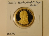 2011S RUTHERFORD B. HAYES DOLLAR PF