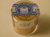 ROLL OF 12 GEORGE WASHINGTON DOLLARS BU