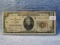 1929 $20. NATIONAL NOTE CLEVELAND XF+