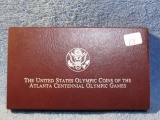 1995 U.S. OLYMPIC 2-COIN SET IN HOLDER