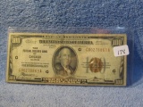 1929 $100. NATIONAL NOTE CHICAGO F