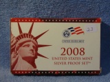 2008 SILVER PROOF SET