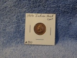 1906 INDIAN HEAD CENT BU RED