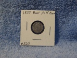 1835 BUST HALF DIME VF