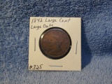 1842 LARGE DATE LARGE CENT F