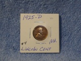 1925D LINCOLN CENT AU