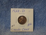 1928D LINCOLN CENT AU