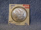 1897O MORGAN DOLLAR BU BETTER DATE