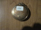 17 Jewel Hampton pocketwatch 10k gold filled works, case