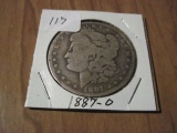 1887-0 Morgan Silver Dollar