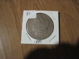 1881 Morgan Silver Dollar