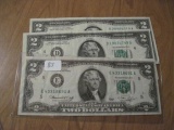 (3) 1976 $2 Notes