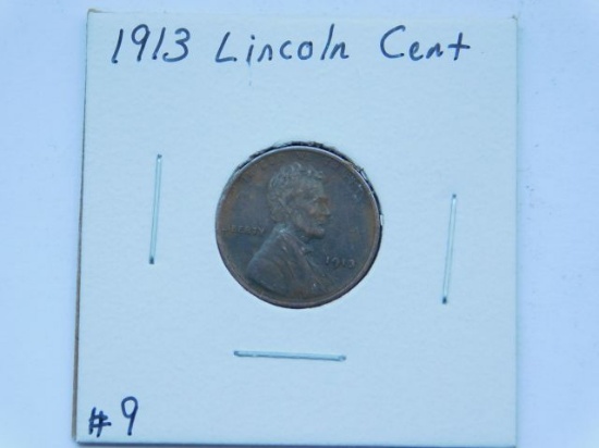 1913 LINCOLN CENT XF