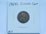 1924S LINCOLN CENT VF