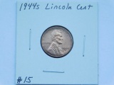 1944S LINCOLN CENT BU RED