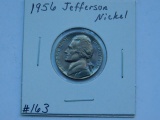 1956 JEFFERSON NICKEL (NICE TONING) BU