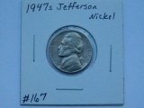 1947S JEFFERSON NICKEL BU