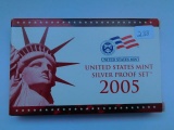 2005 U.S. SILVER PROOF SET