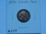 1915S LINCOLN CENT VG