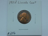 1911D LINCOLN CENT VG