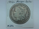 1902S MORGAN DOLLAR (BETTER DATE) F