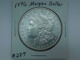 1896 MORGAN DOLLAR BU PL