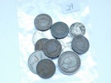 $1.20 IN CANADIAN SILVER COINS