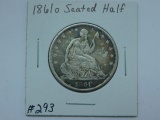 1861O SEATED HALF (NICE) AU