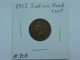 1903 INDIAN HEAD CENT UNC