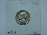 1964 JEFFERSON NICKEL BU