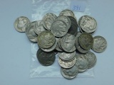 40 FULL DATE BUFFALO NICKELS