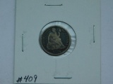 1876 SEATED DIME G